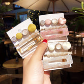 Fancy Hair Clip Collection: Pearl, Bow, Elephant, Gel, Princess, and Crystal Styles